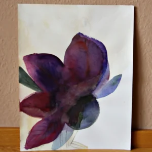 Aquarell - Kleine Welt - 36 x 48 cm - Tegernsee